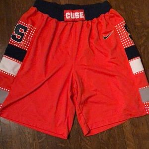 Nike Syracuse Men’s Basketball Shorts Sz M